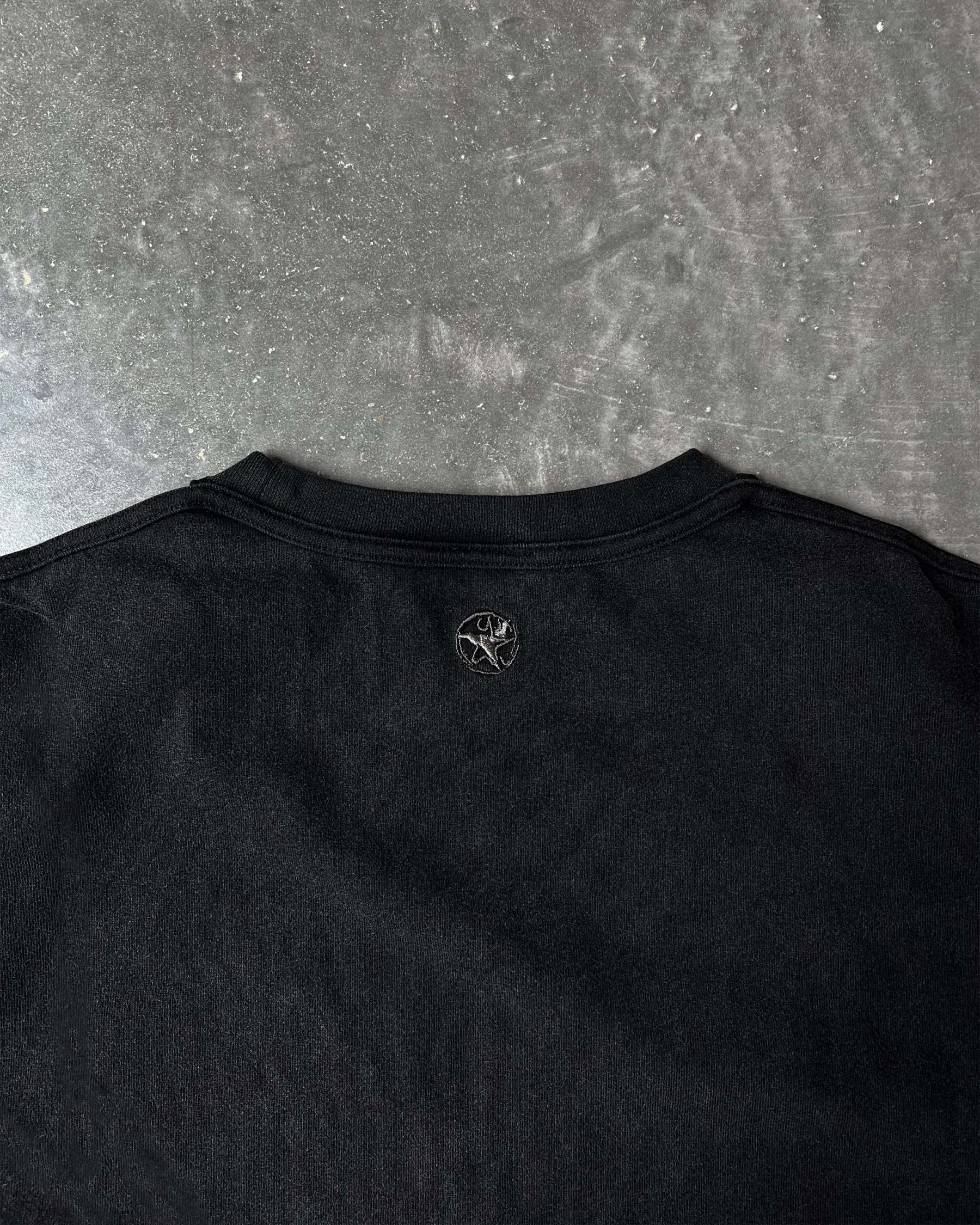 DISTRESSED TEE (COAL)-IYAMIUIO