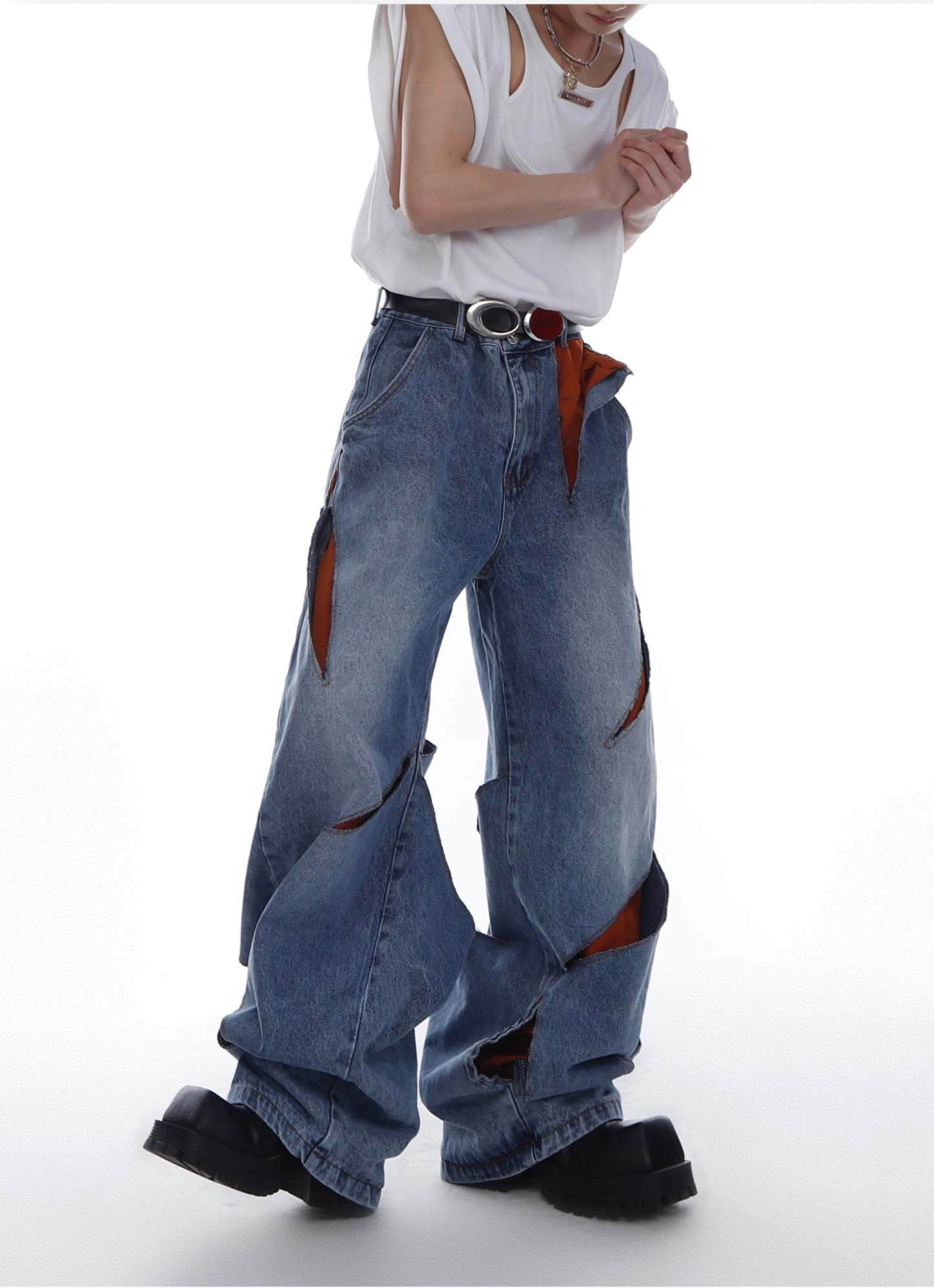 【23s Feb.】Knife Cut Style Jeans