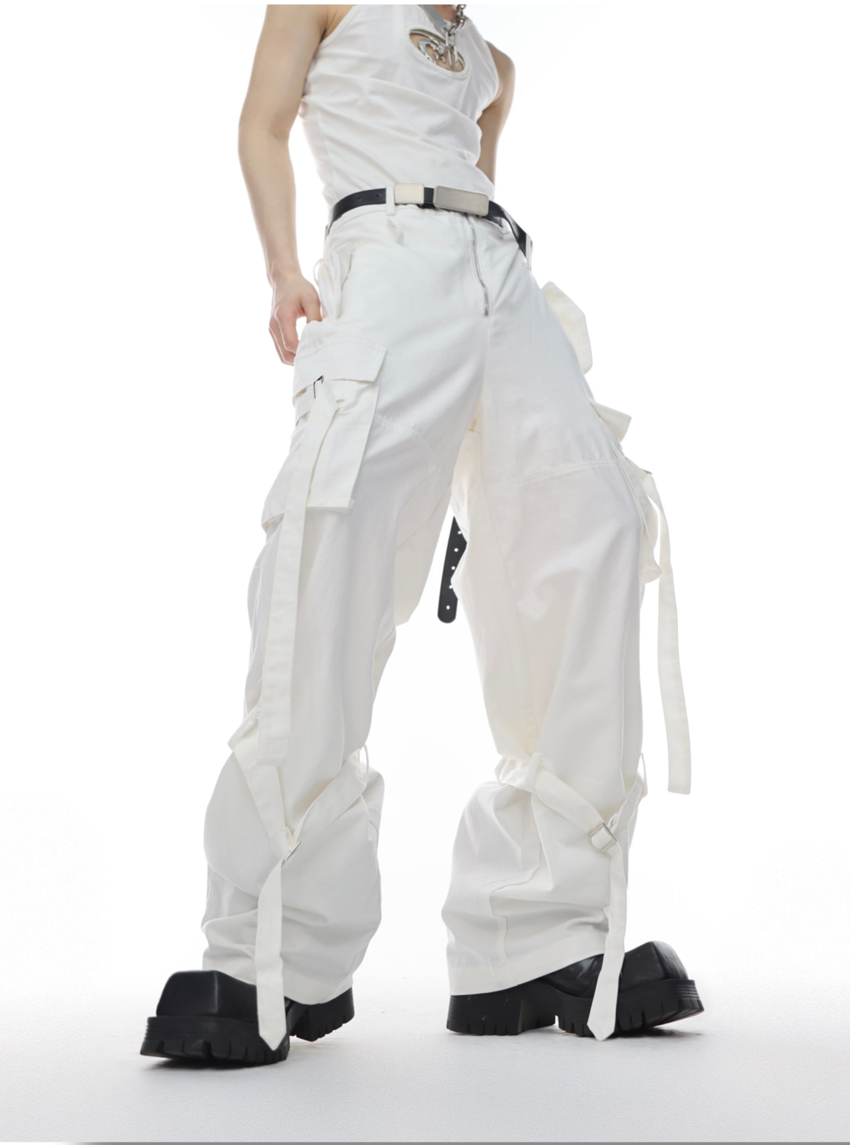 【23s May.】Multi Pocket Trousers-IYAMIUIO