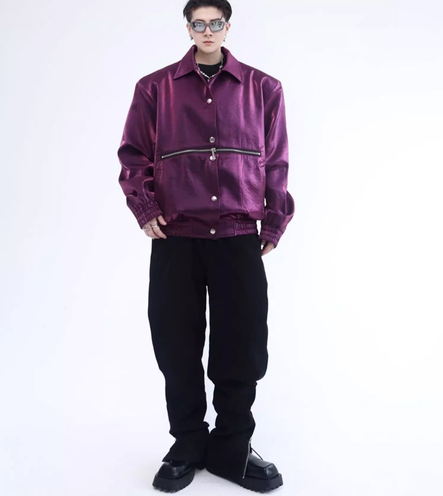 【23s August.】Streamer Multi Zip Jacket-IYAMIUIO