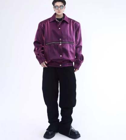【23s August.】Streamer Multi Zip Jacket-IYAMIUIO
