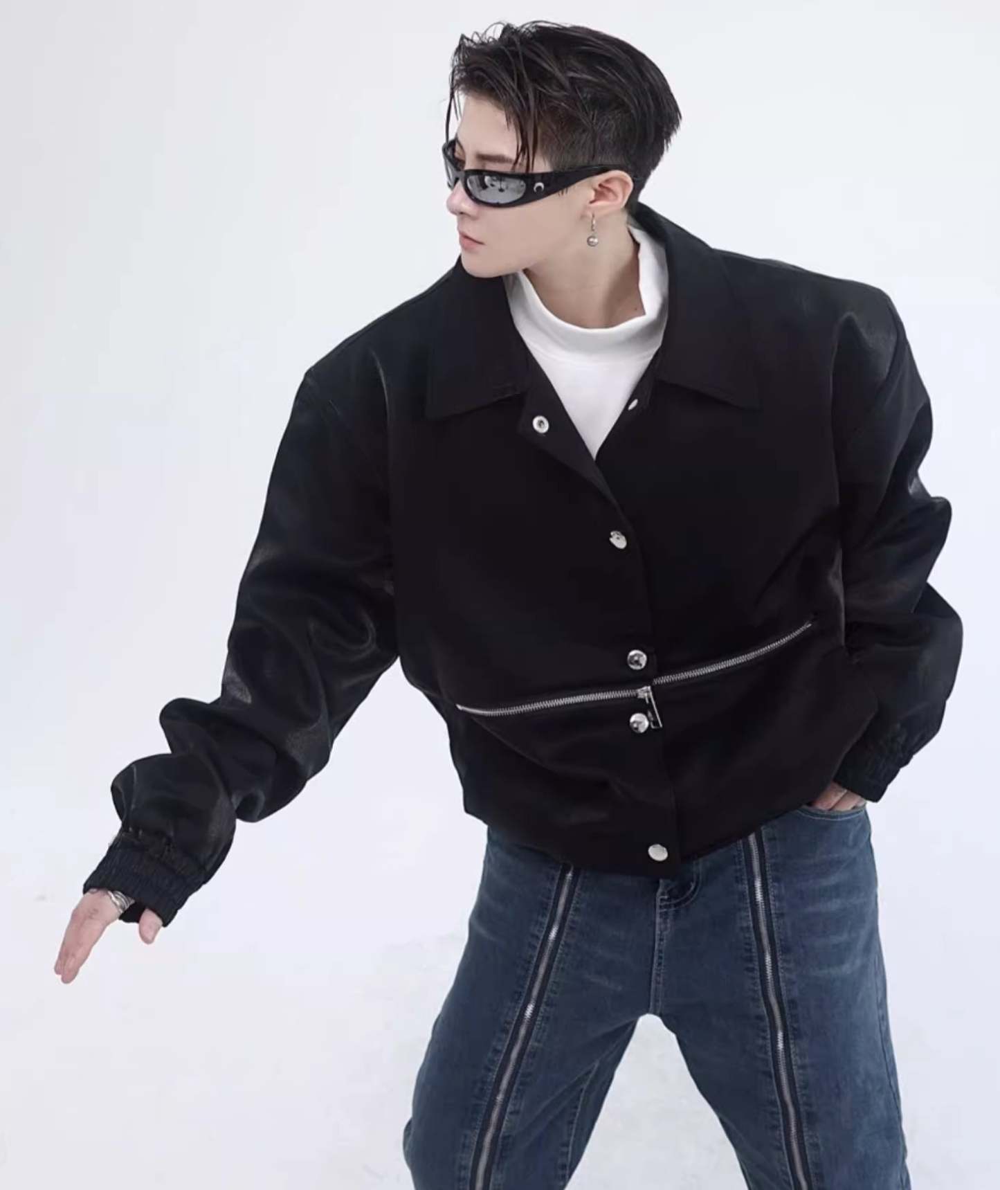 【23s August.】Streamer Multi Zip Jacket-IYAMIUIO