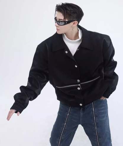 【23s August.】Streamer Multi Zip Jacket-IYAMIUIO