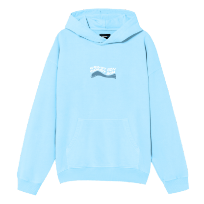 Baby Blue Outer Hoodie-IYAMIUIO