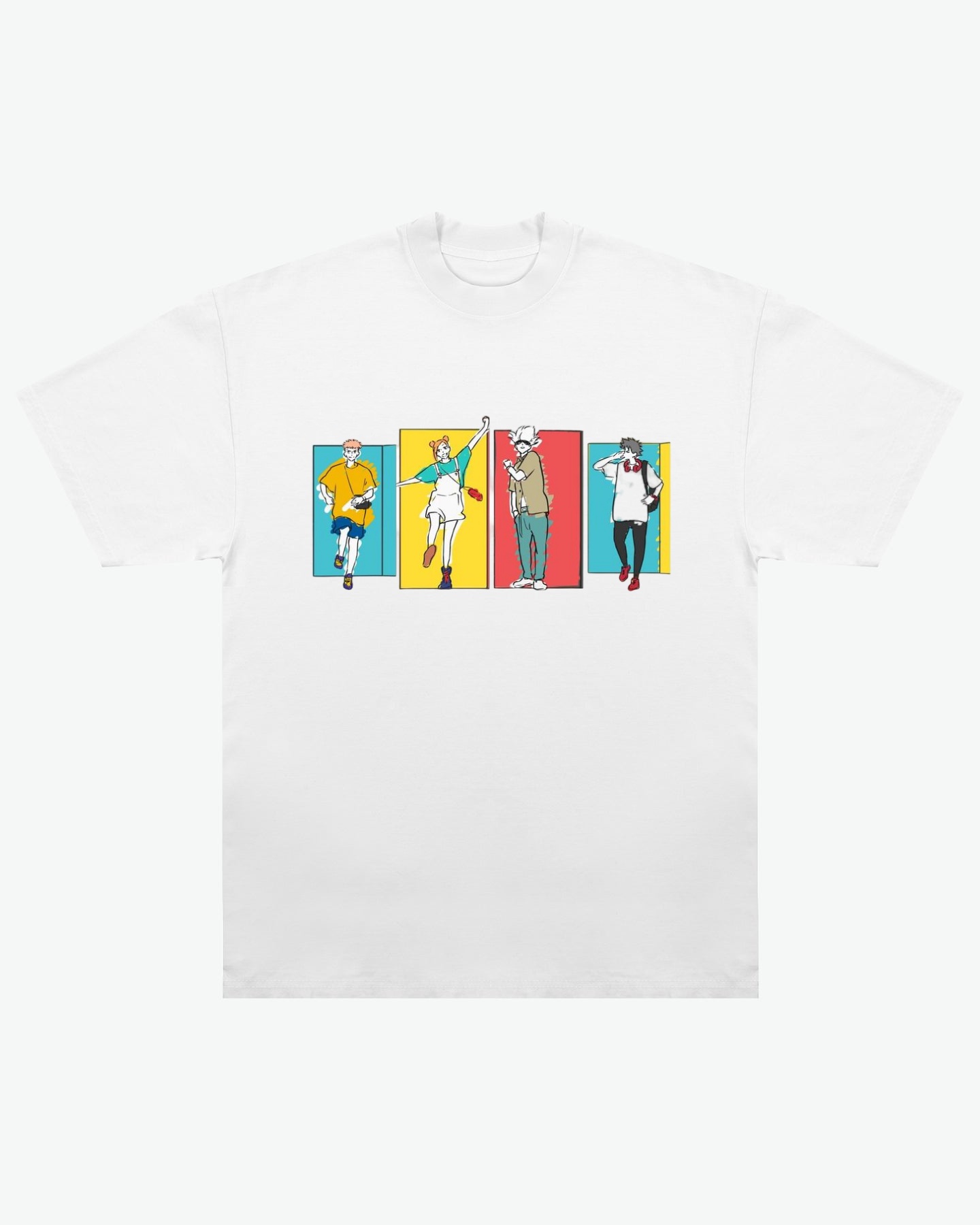 JJK Characters Mockup Tee-IYAMIUIO