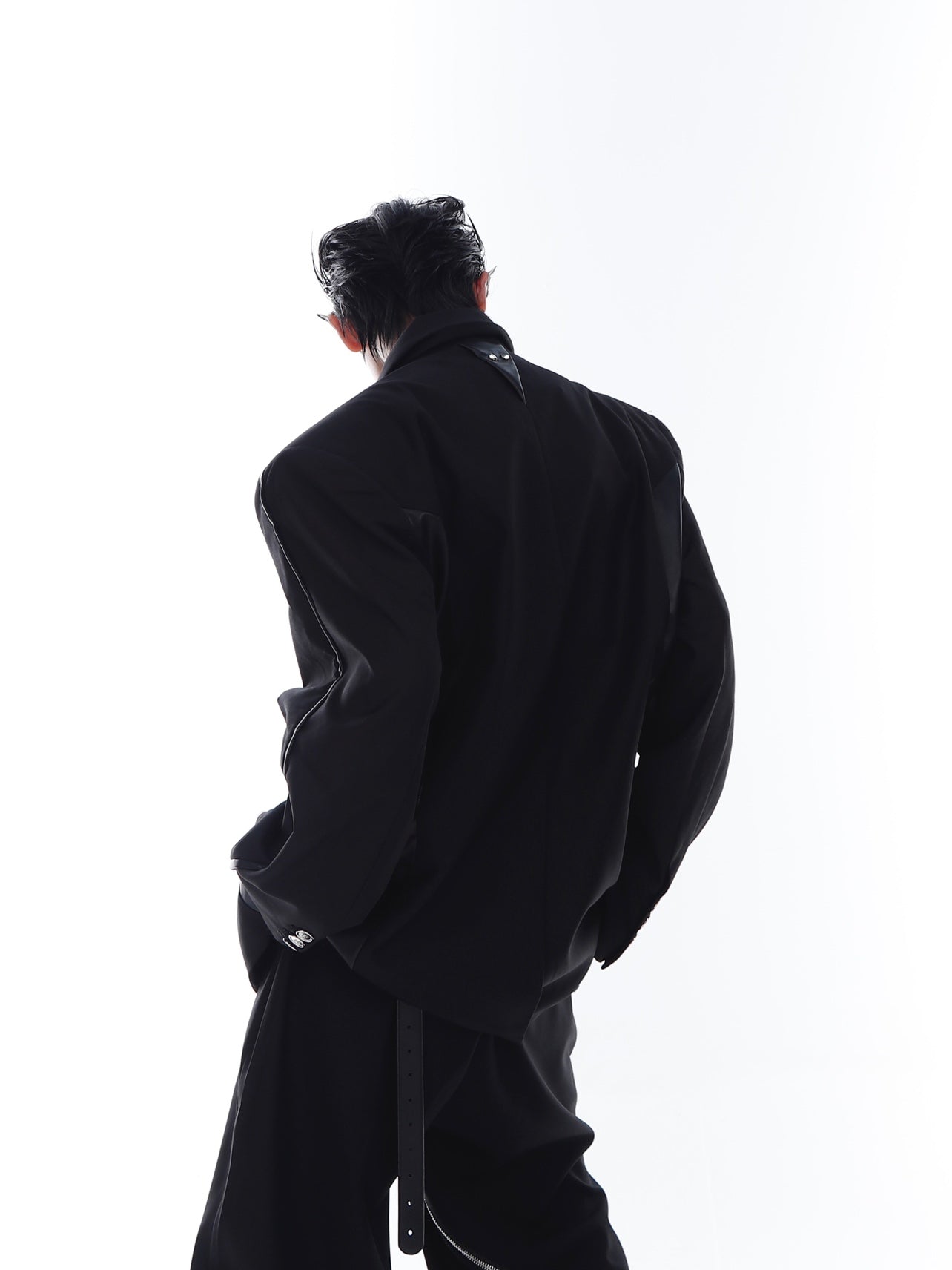 【23s Feb.】PU Shoulder Pad Jacket-IYAMIUIO