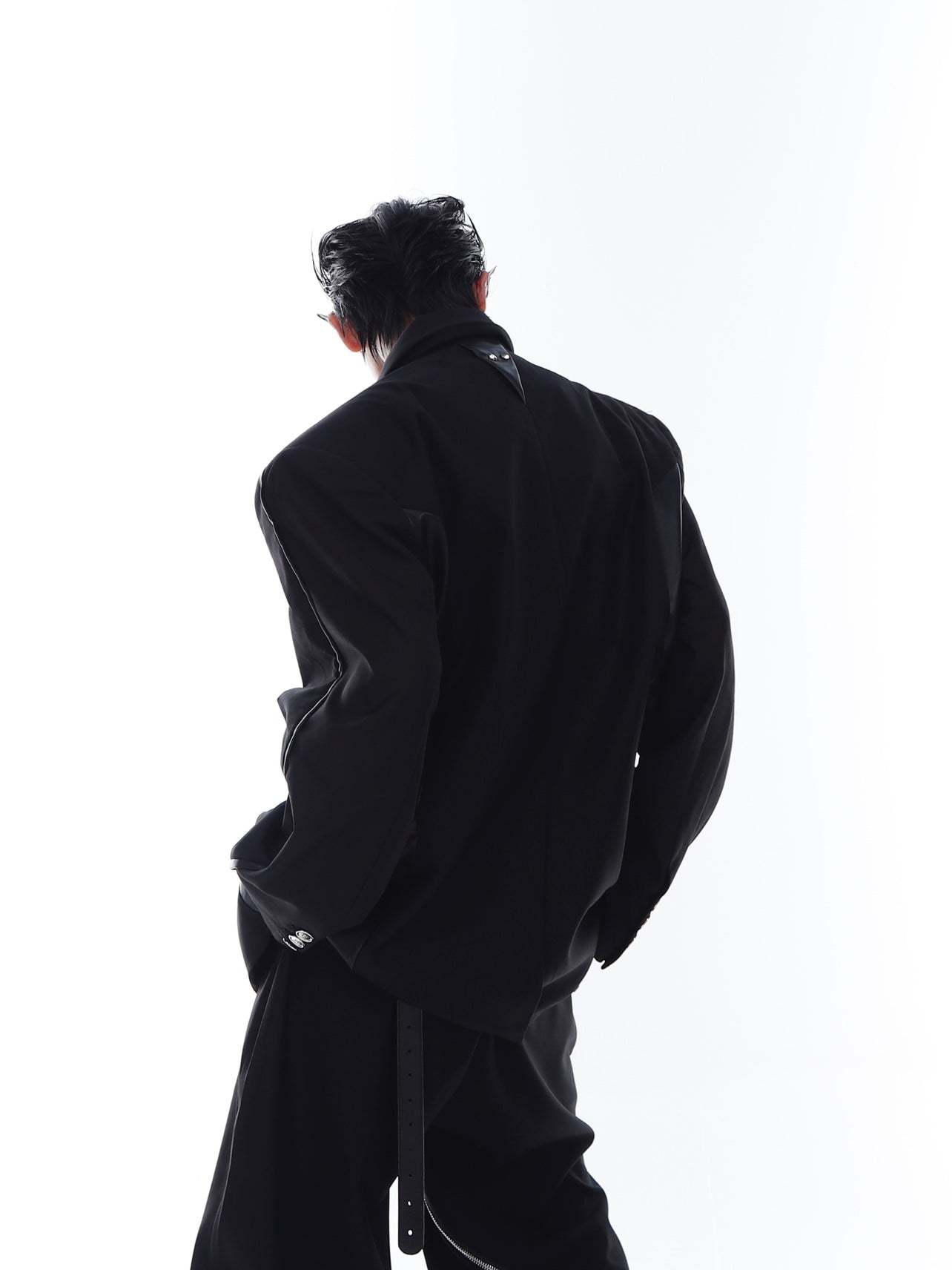 【23s Feb.】PU Shoulder Pad Jacket-IYAMIUIO