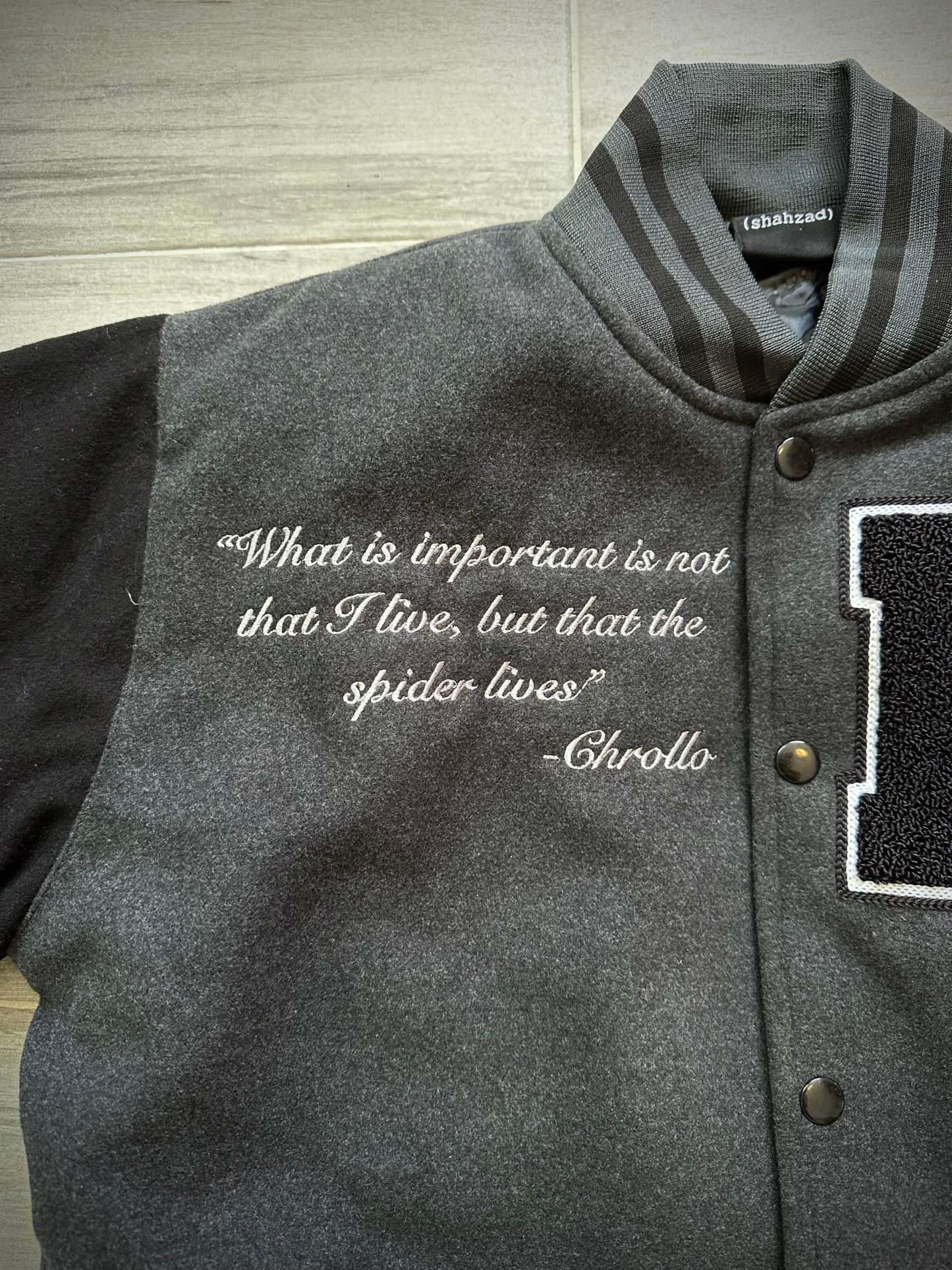 PHANTOM TROUPE VARSITY JACKET-IYAMIUIO