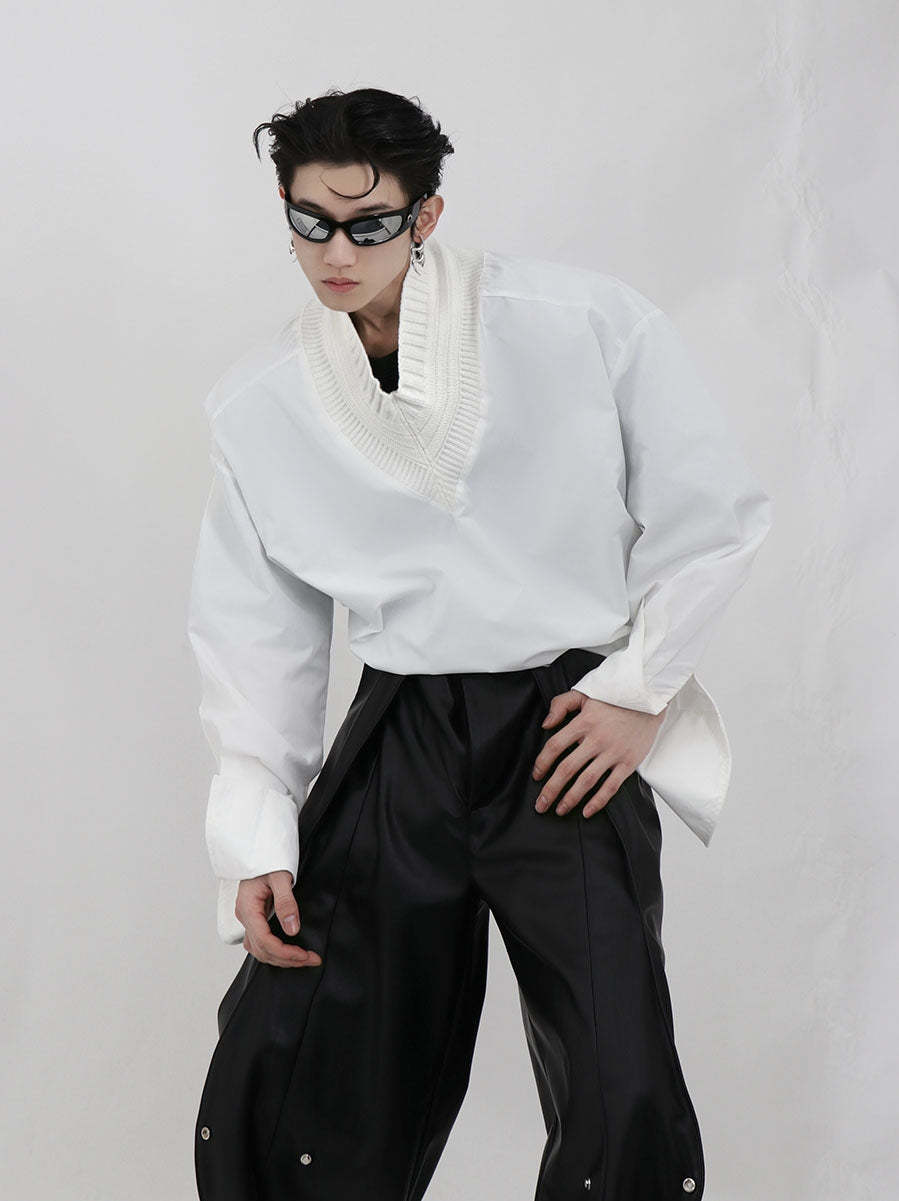 V-shaped Shirt-IYAMIUIO