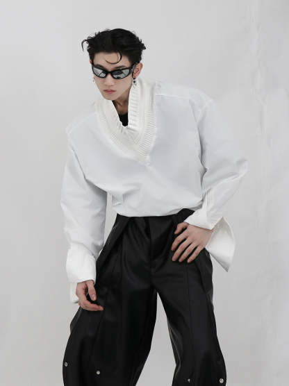 V-shaped Shirt-IYAMIUIO