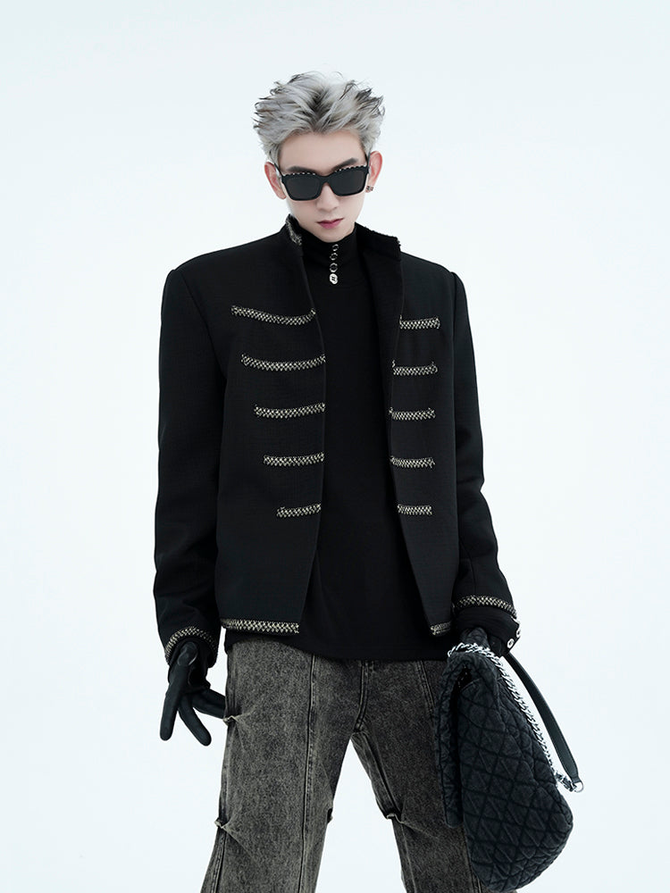 【24s Aug.】Palace Style Padded Shoulder Jacket-IYAMIUIO