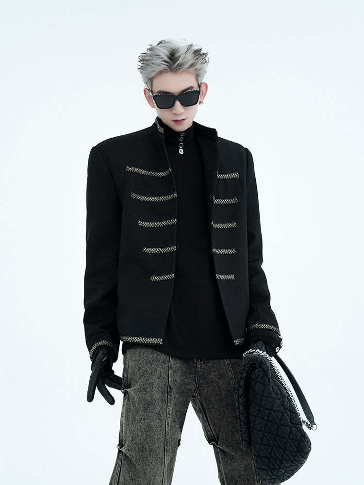 【24s Aug.】Palace Style Padded Shoulder Jacket-IYAMIUIO