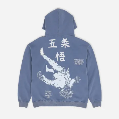 Gojo Embroidery Hoodie-JJK-IYAMIUIO