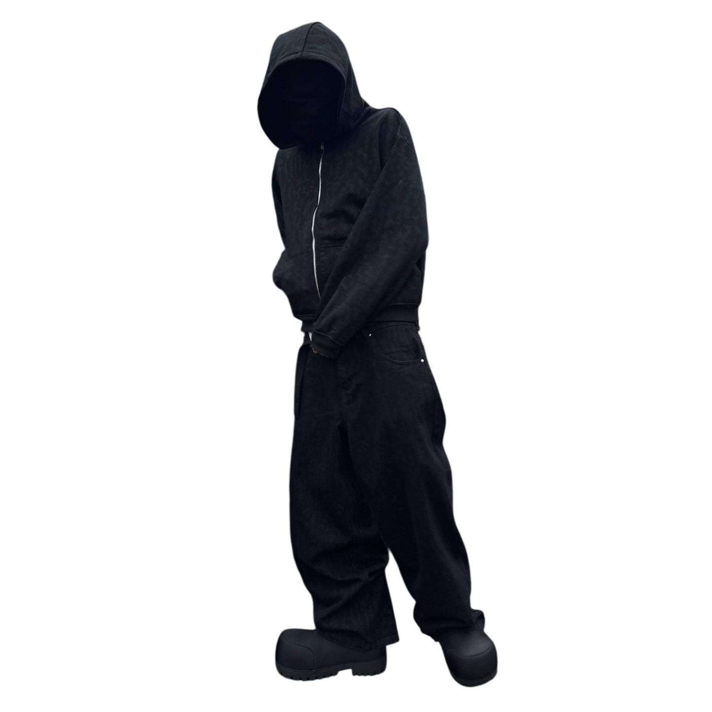 NIGHT CAMO HOODIE-IYAMIUIO