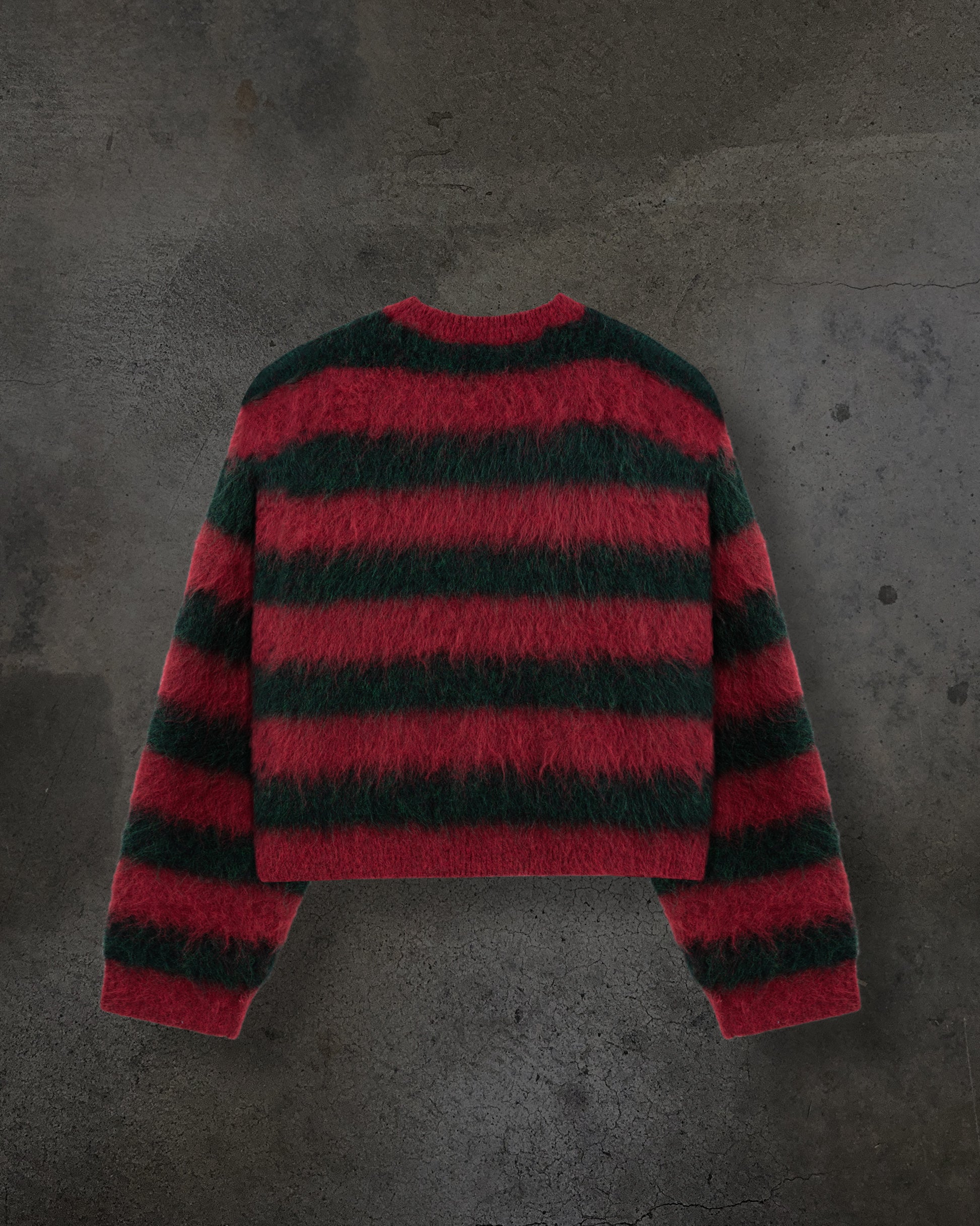 NIGHTMARE MOHAIR (RED/GREEN)-IYAMIUIO
