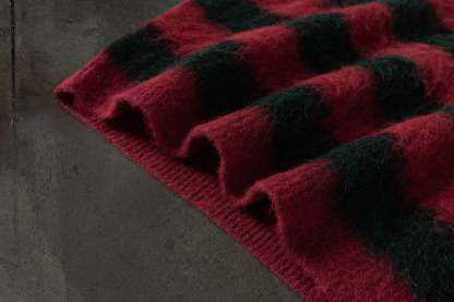 NIGHTMARE MOHAIR (RED/GREEN)-IYAMIUIO