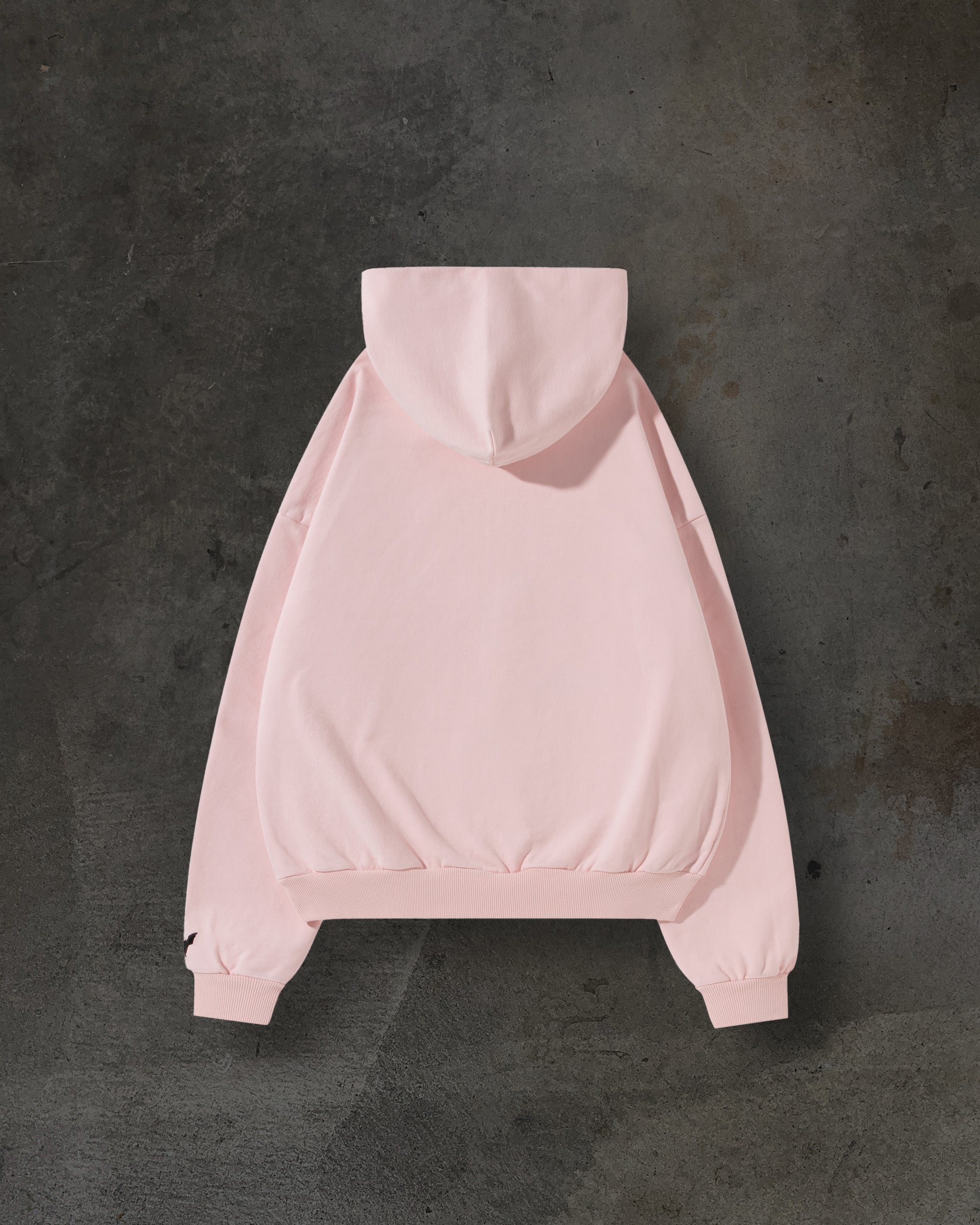 BLANK ZIPUP (BABY PINK)-IYAMIUIO