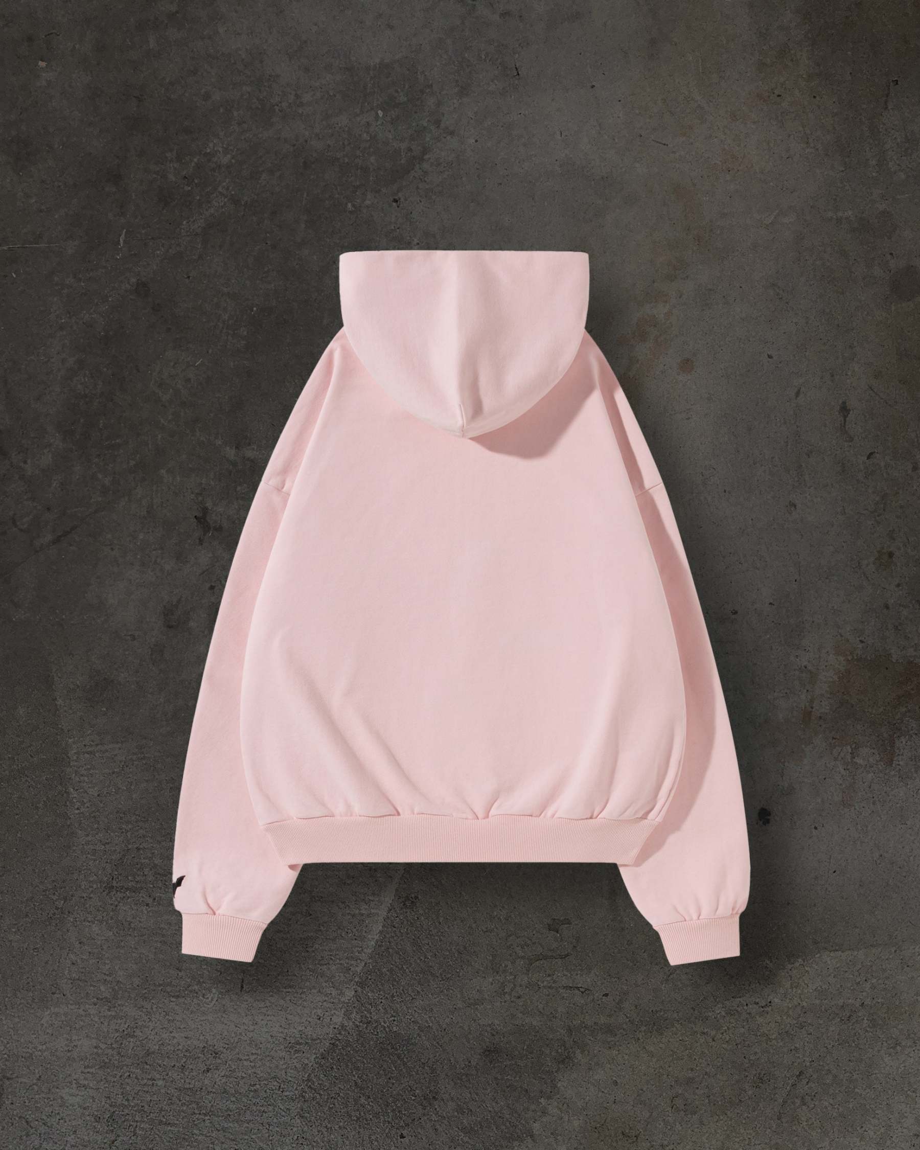 BLANK ZIPUP (BABY PINK)-IYAMIUIO