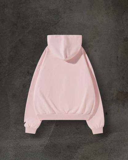 BLANK ZIPUP (BABY PINK)-IYAMIUIO