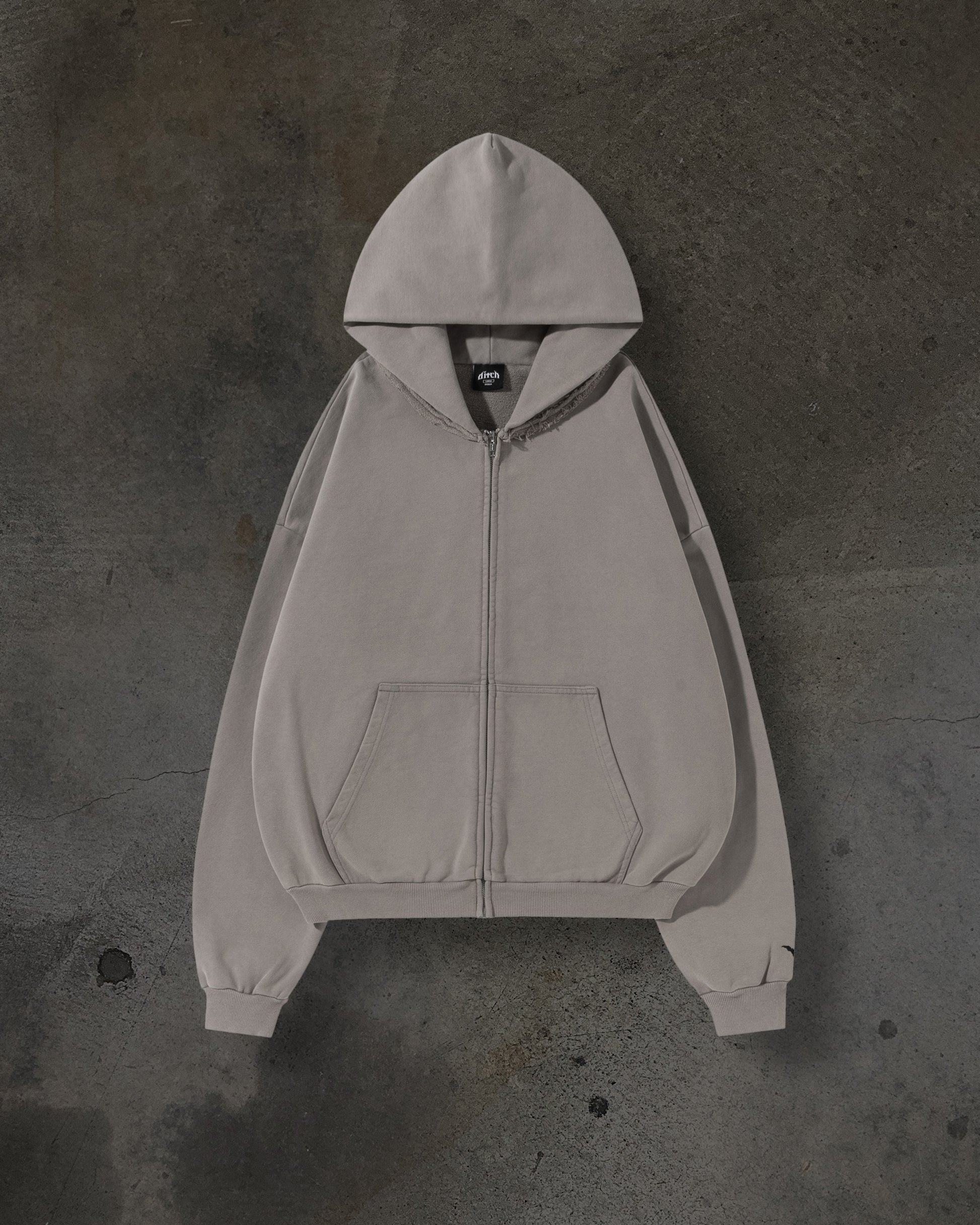 BLANK ZIPUP (SAND)-IYAMIUIO