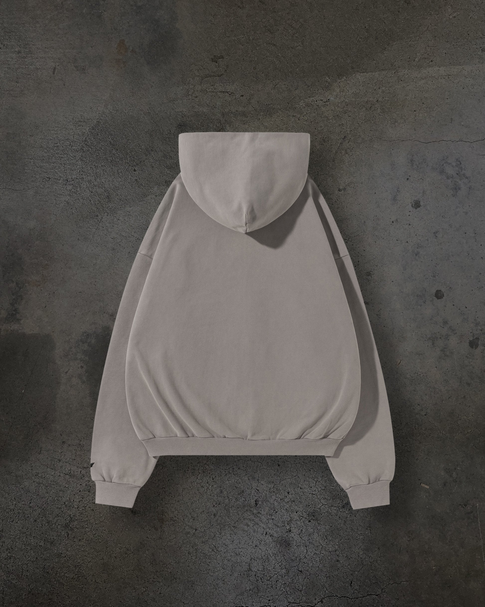 BLANK ZIPUP (SAND)-IYAMIUIO