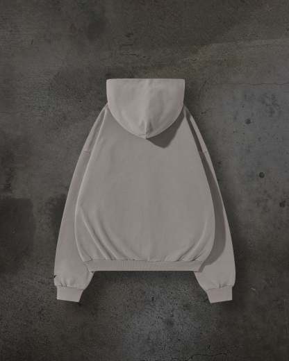 BLANK ZIPUP (SAND)-IYAMIUIO