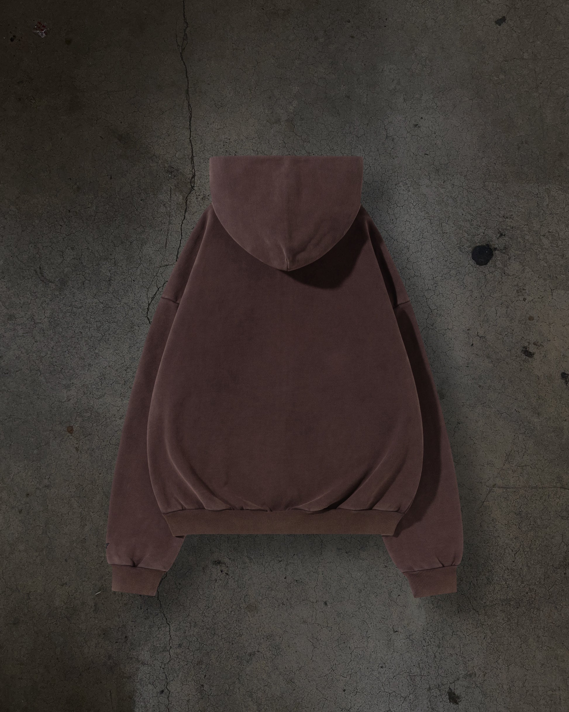 BLANK ZIPUP (MOCHA)-IYAMIUIO