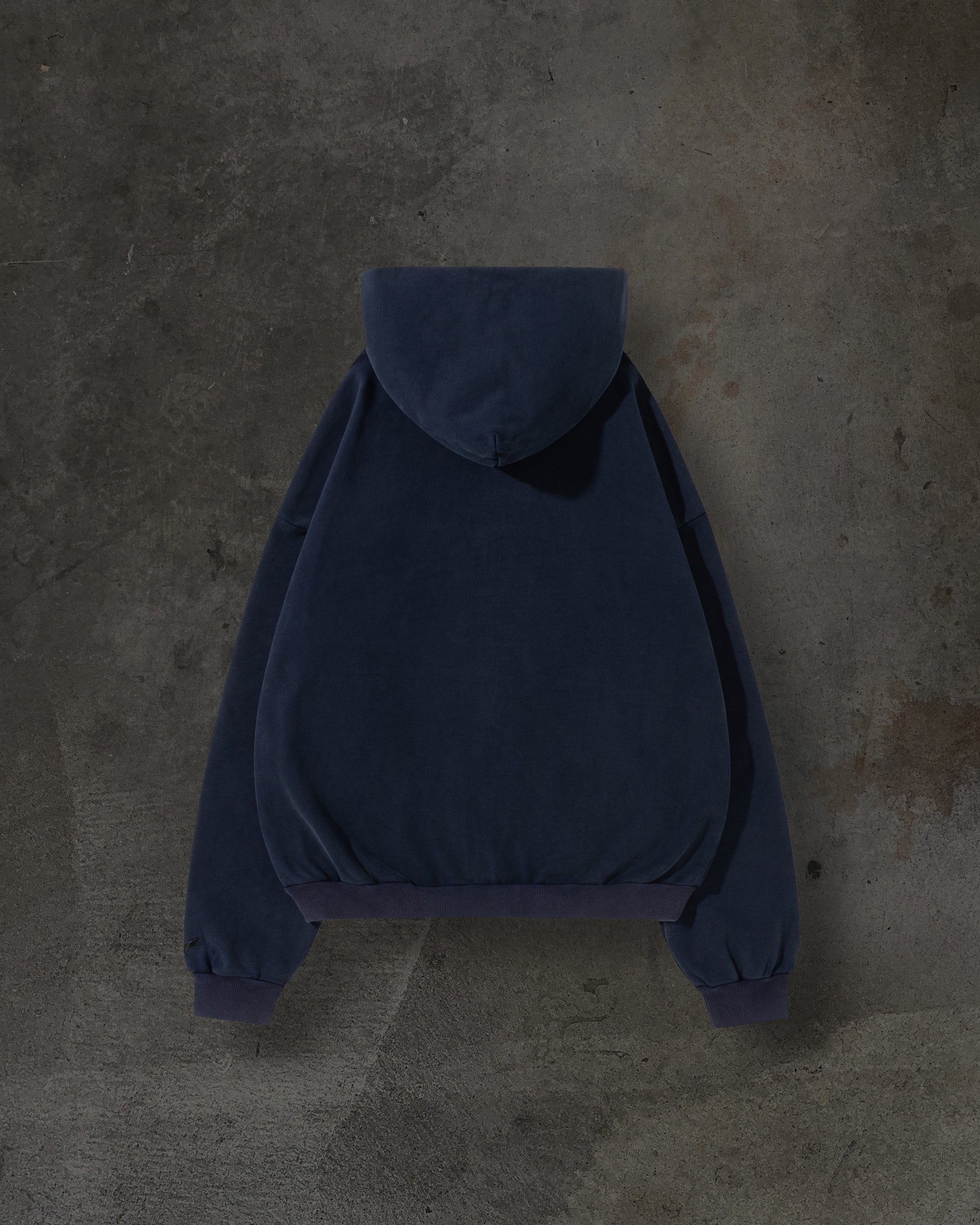BLANK ZIPUP (NAVY)-IYAMIUIO
