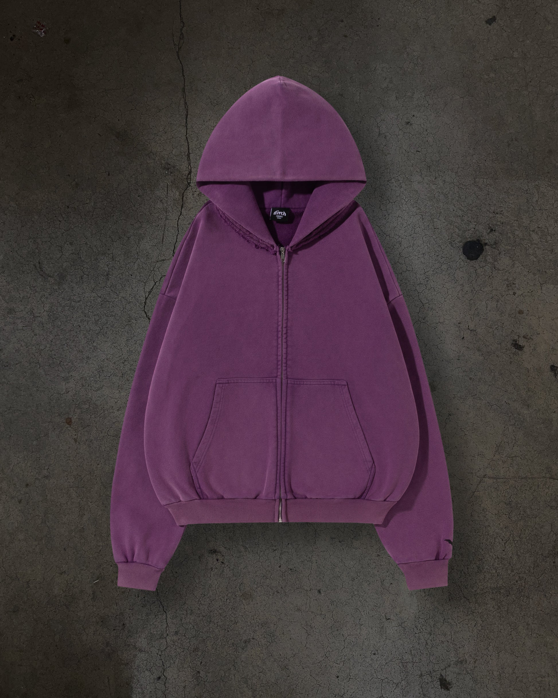 BLANK ZIPUP (PURPLE)-IYAMIUIO