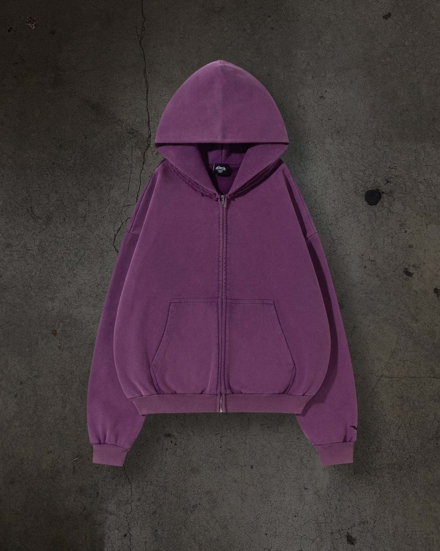 BLANK ZIPUP (PURPLE)-IYAMIUIO