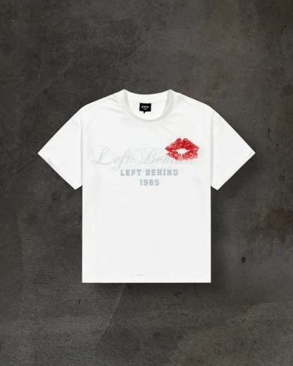 LOVELETTER DISTRESSED TEE (BONE)-IYAMIUIO