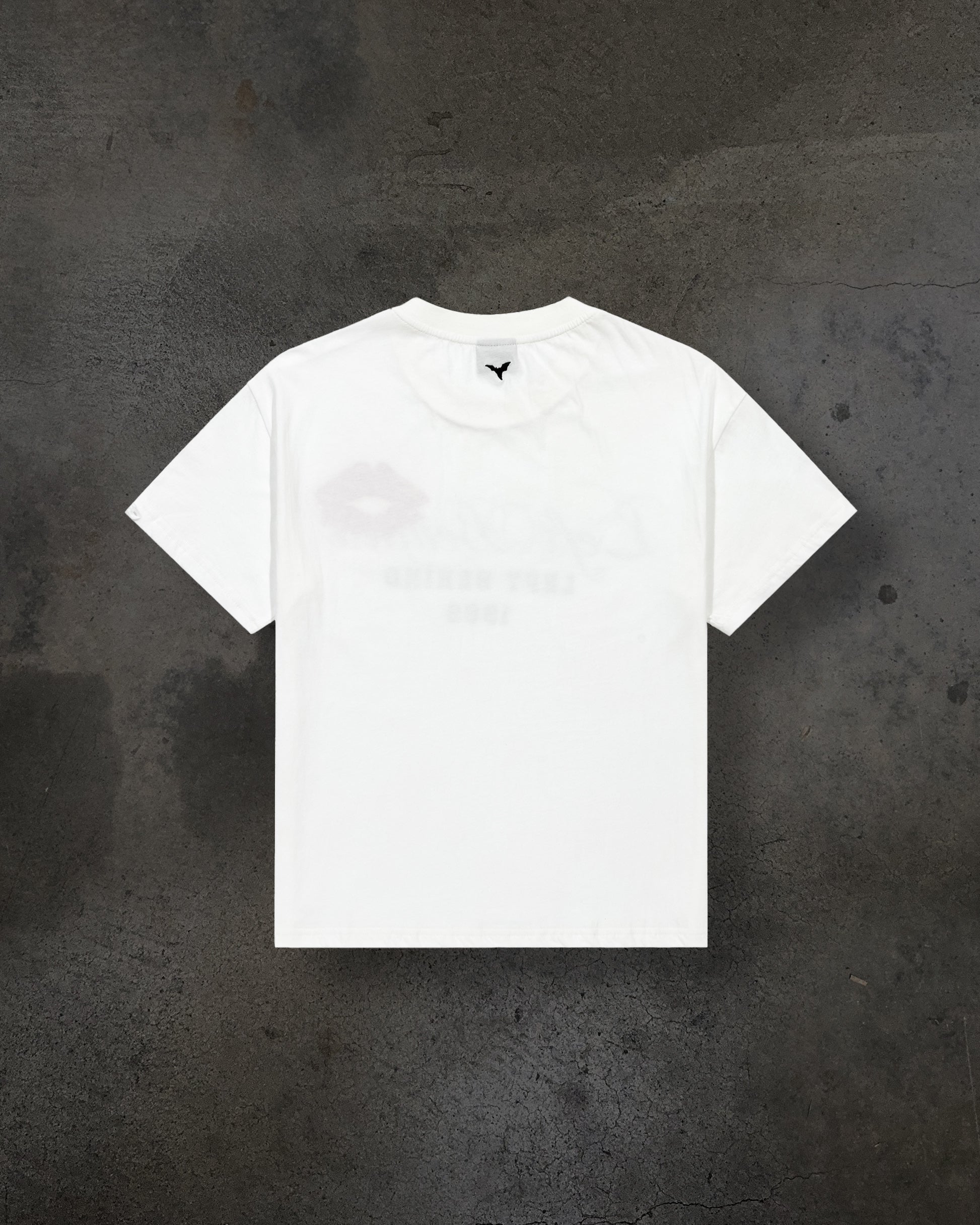 LOVELETTER DISTRESSED TEE (BONE)-IYAMIUIO