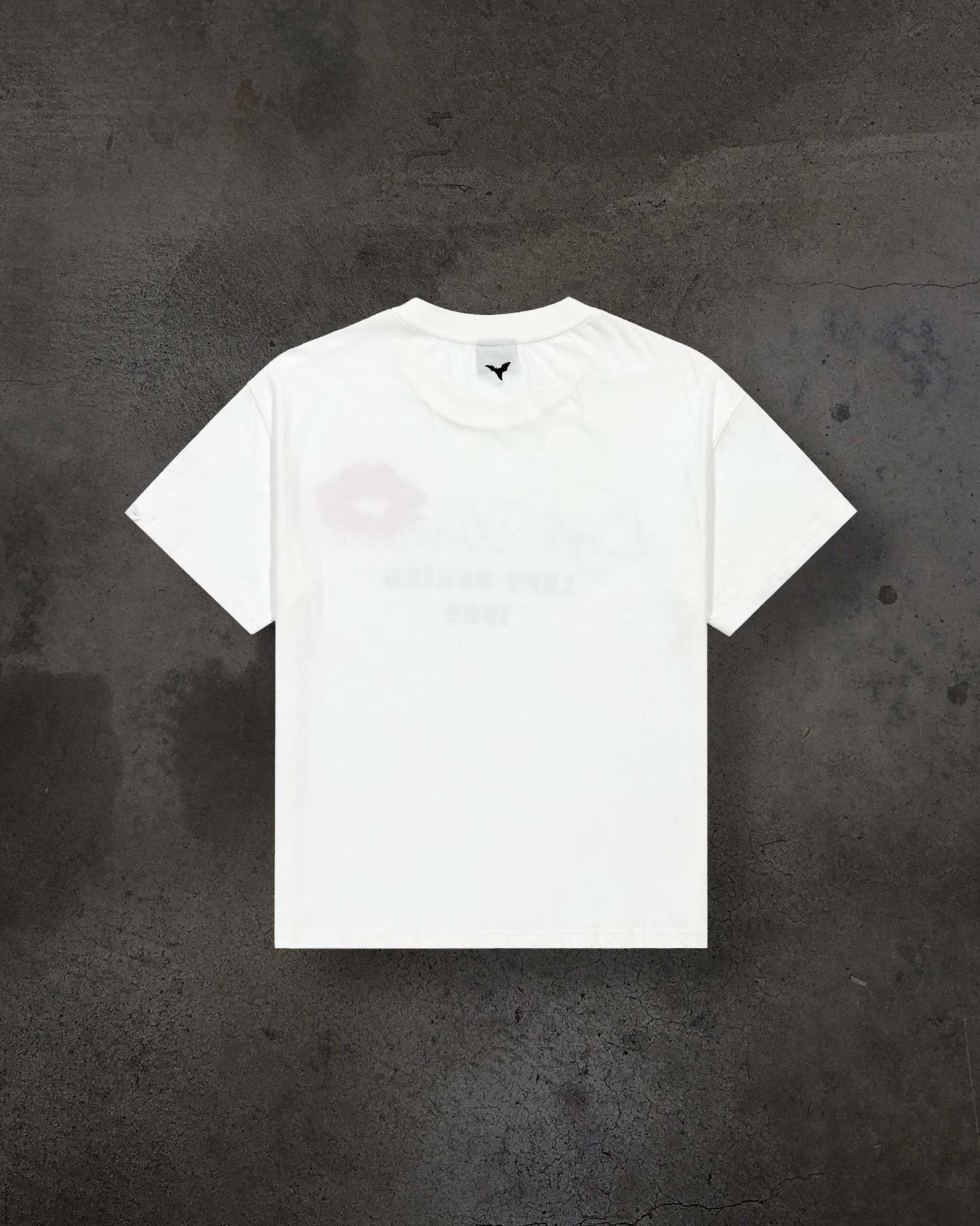 LOVELETTER DISTRESSED TEE (BONE)-IYAMIUIO
