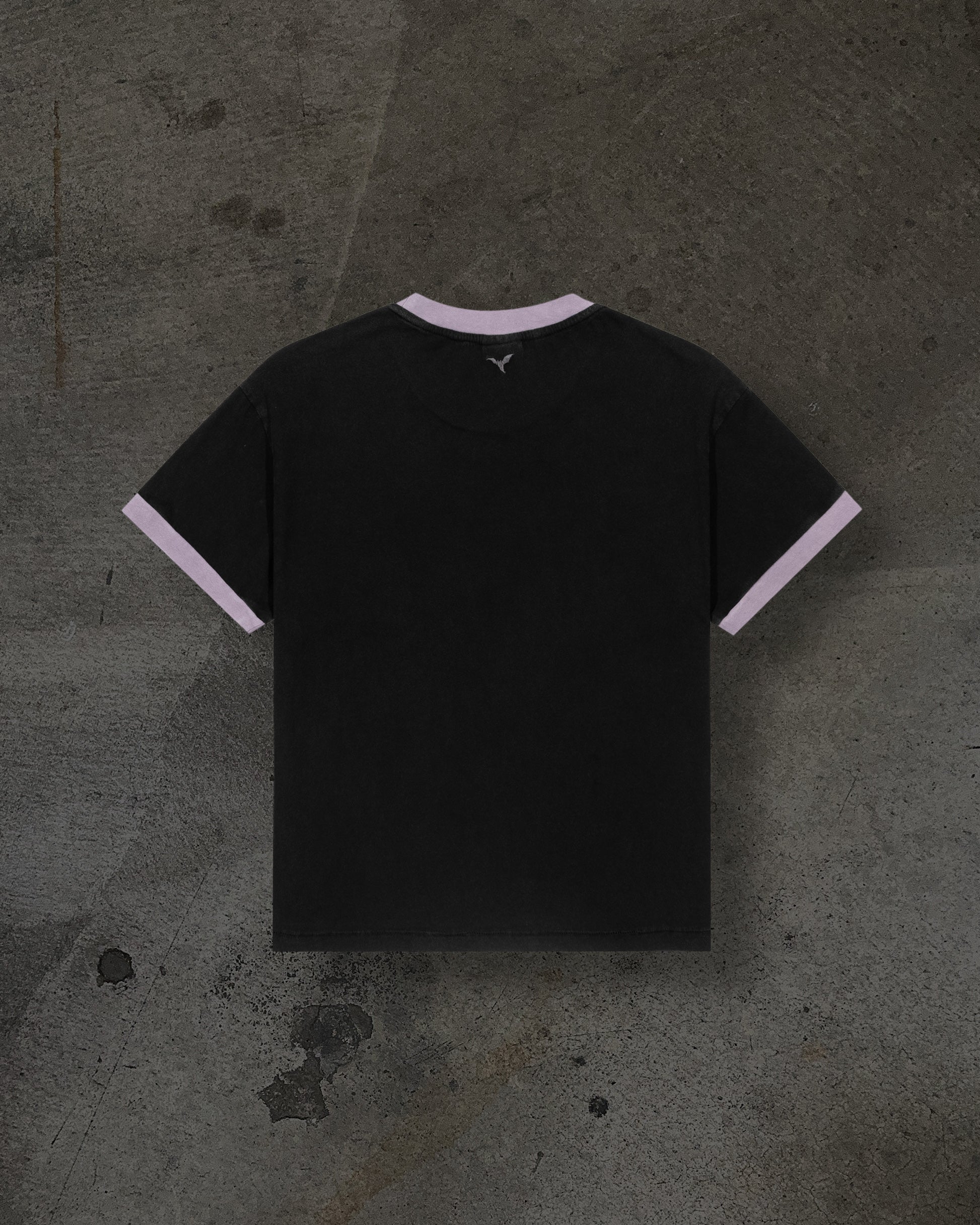 COLLEGE RINGER TEE (TINTED)-IYAMIUIO