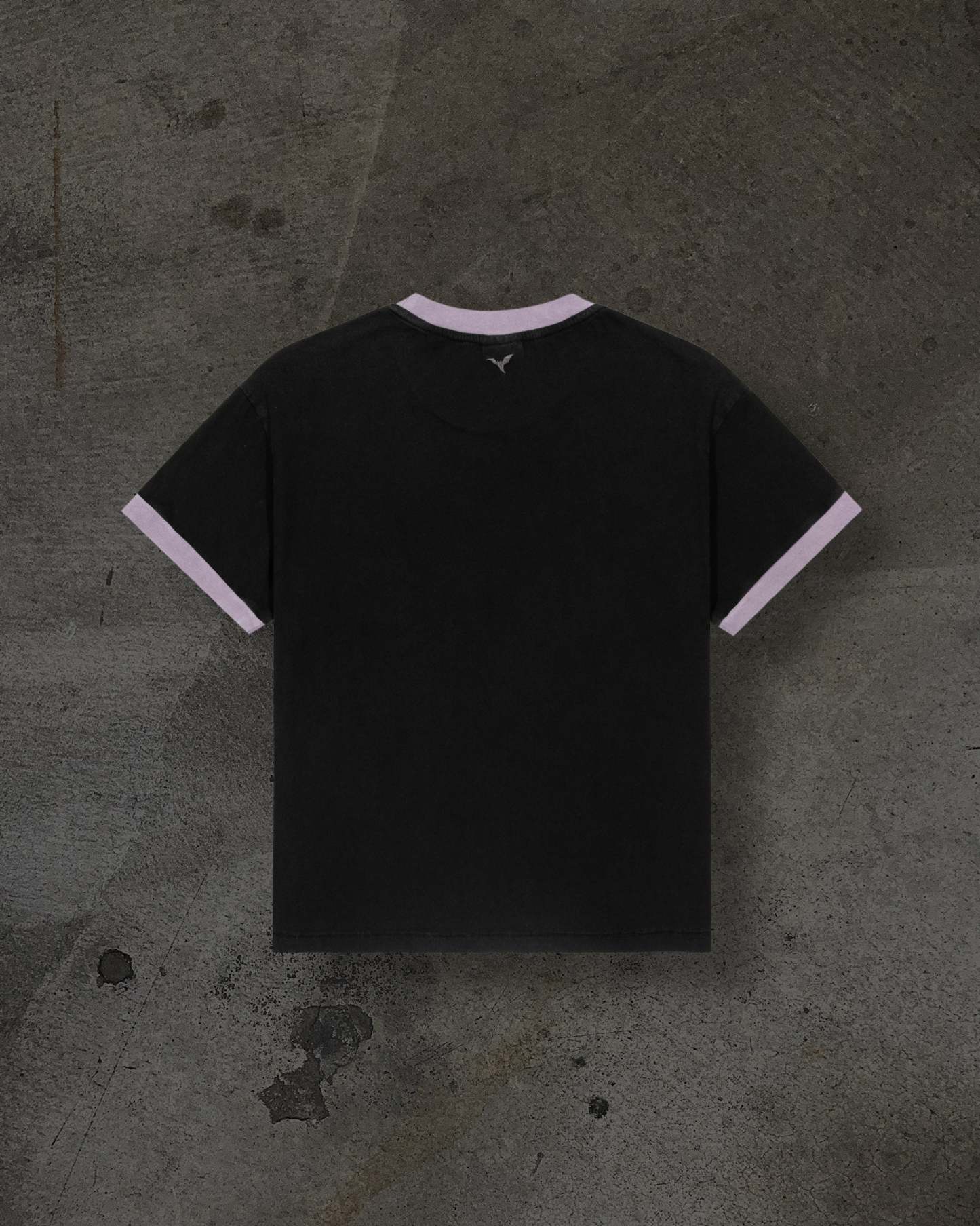COLLEGE RINGER TEE (TINTED)-IYAMIUIO