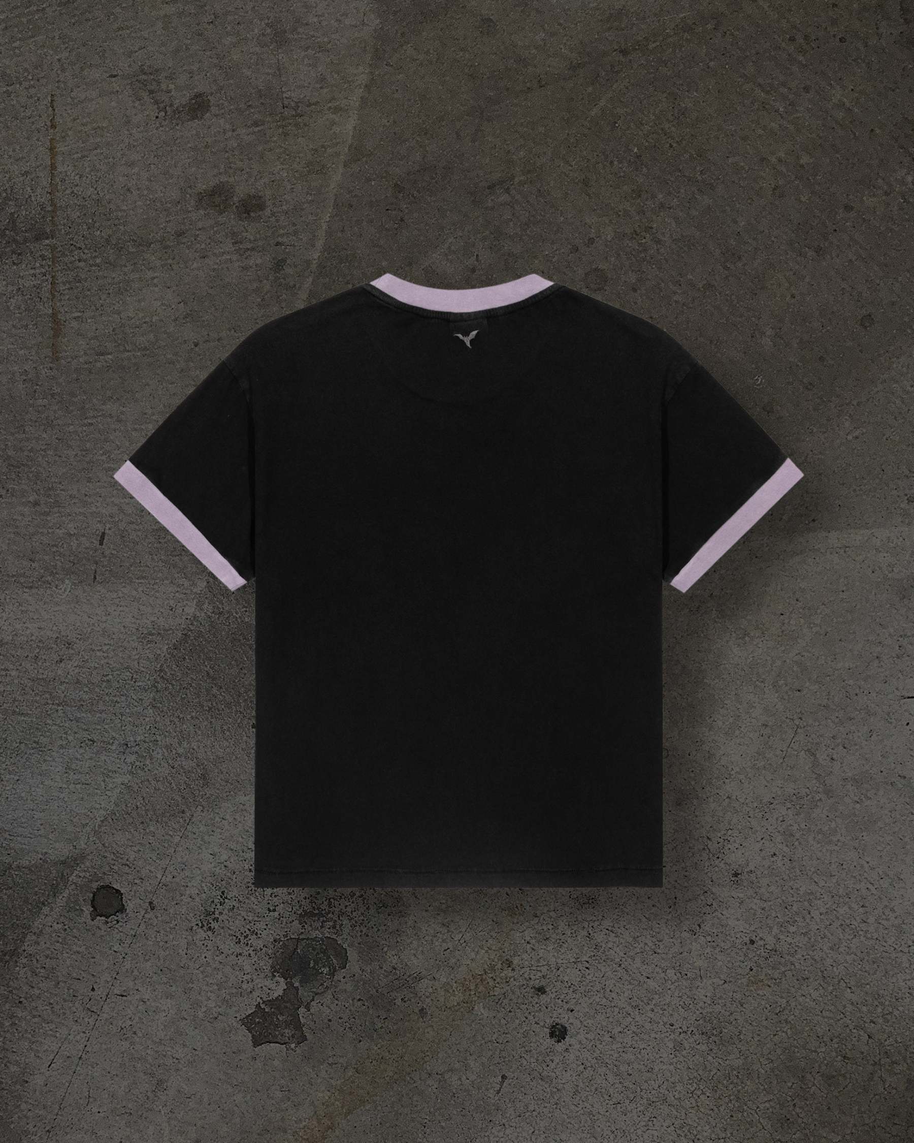 COLLEGE RINGER TEE (TINTED)-IYAMIUIO