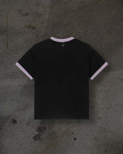 COLLEGE RINGER TEE (TINTED)-IYAMIUIO