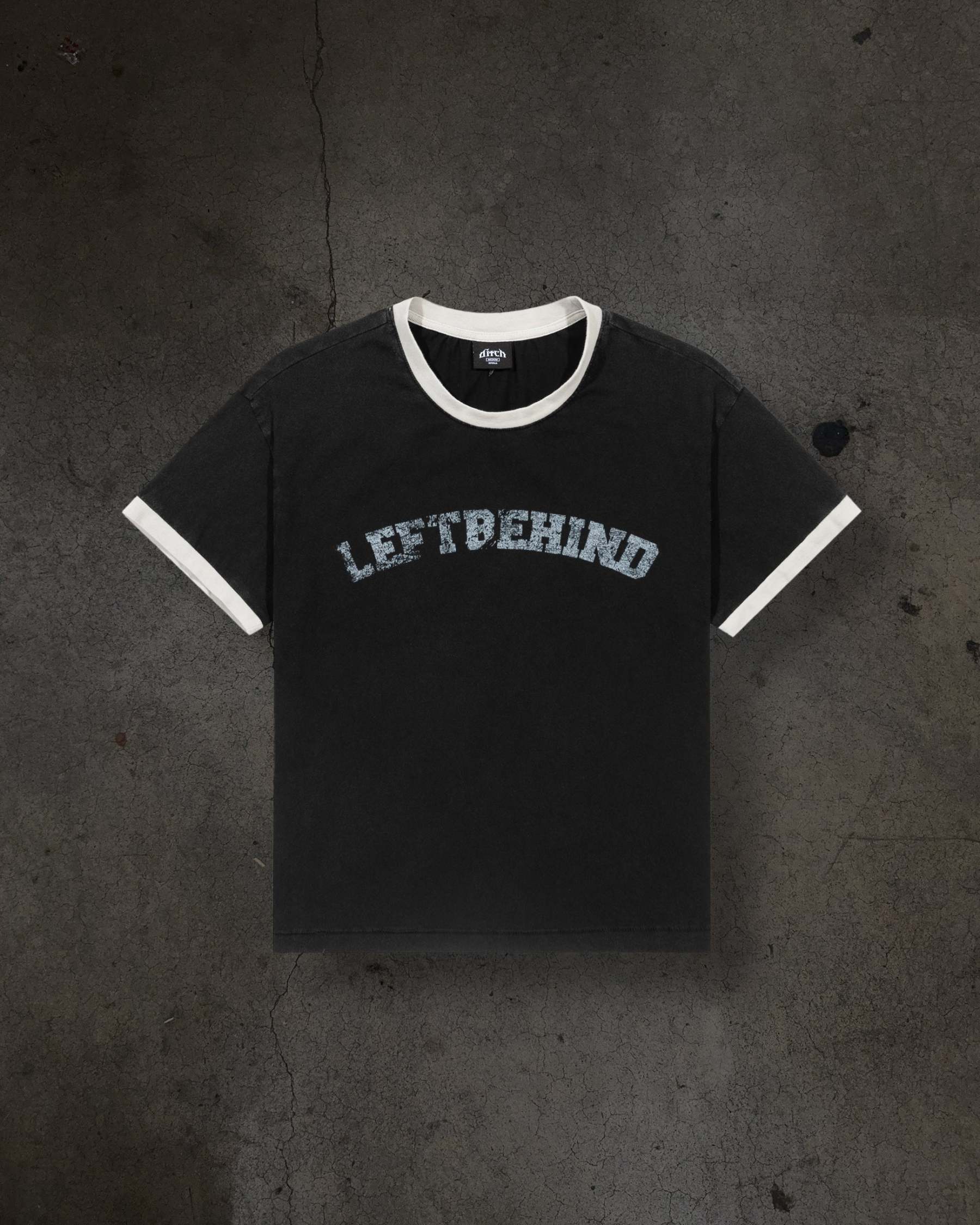 COLLEGE RINGER TEE (COAL)-IYAMIUIO