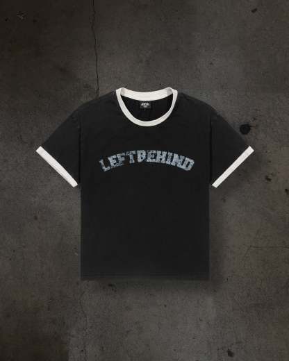 COLLEGE RINGER TEE (COAL)-IYAMIUIO