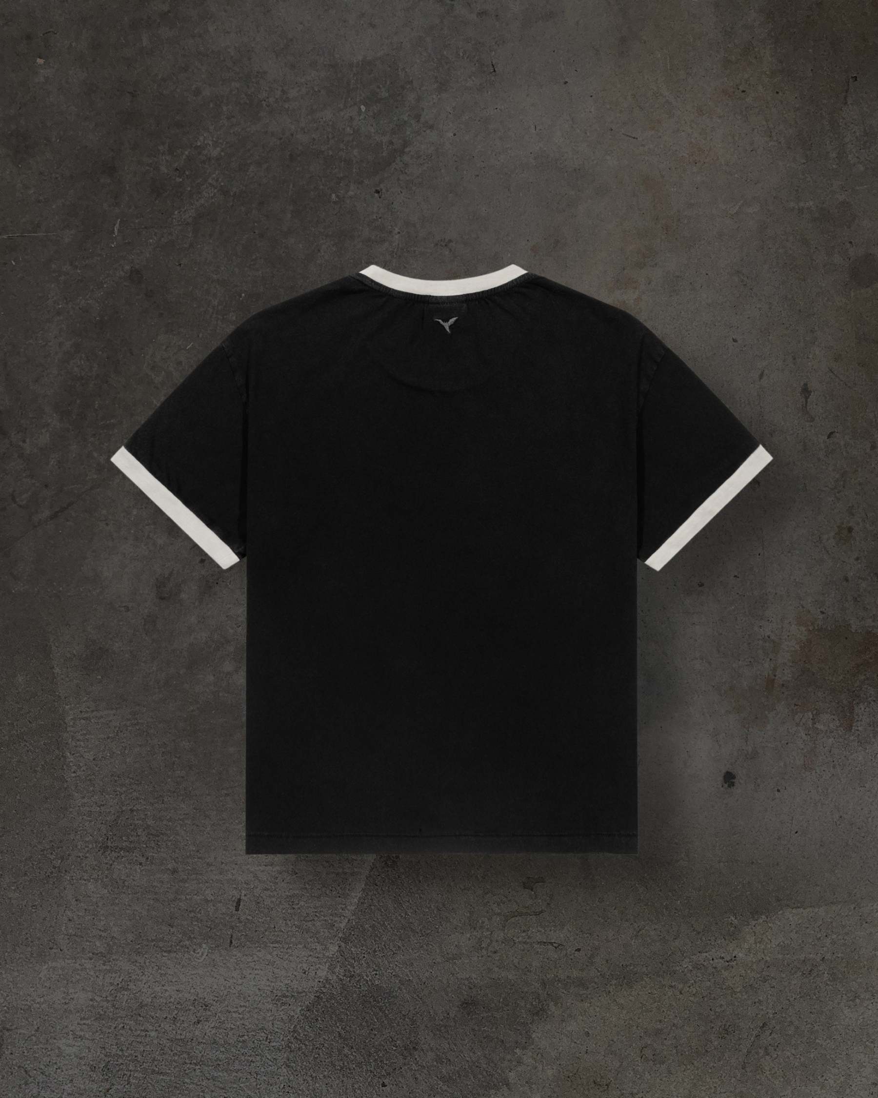 COLLEGE RINGER TEE (COAL)-IYAMIUIO