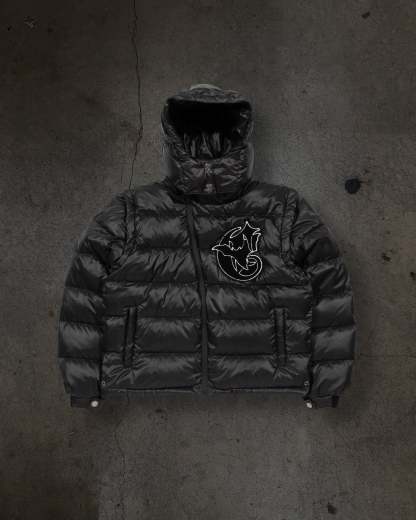 CORVIDITCH SHINY PUFFER (NOIR)-IYAMIUIO