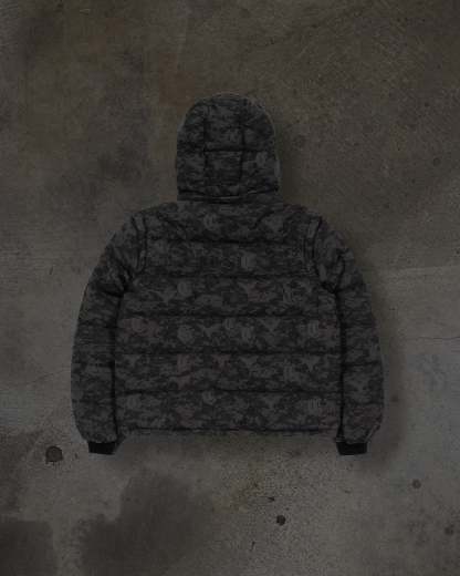 CORVIDITCH DIGI CAMO PUFFER (GREY)-IYAMIUIO