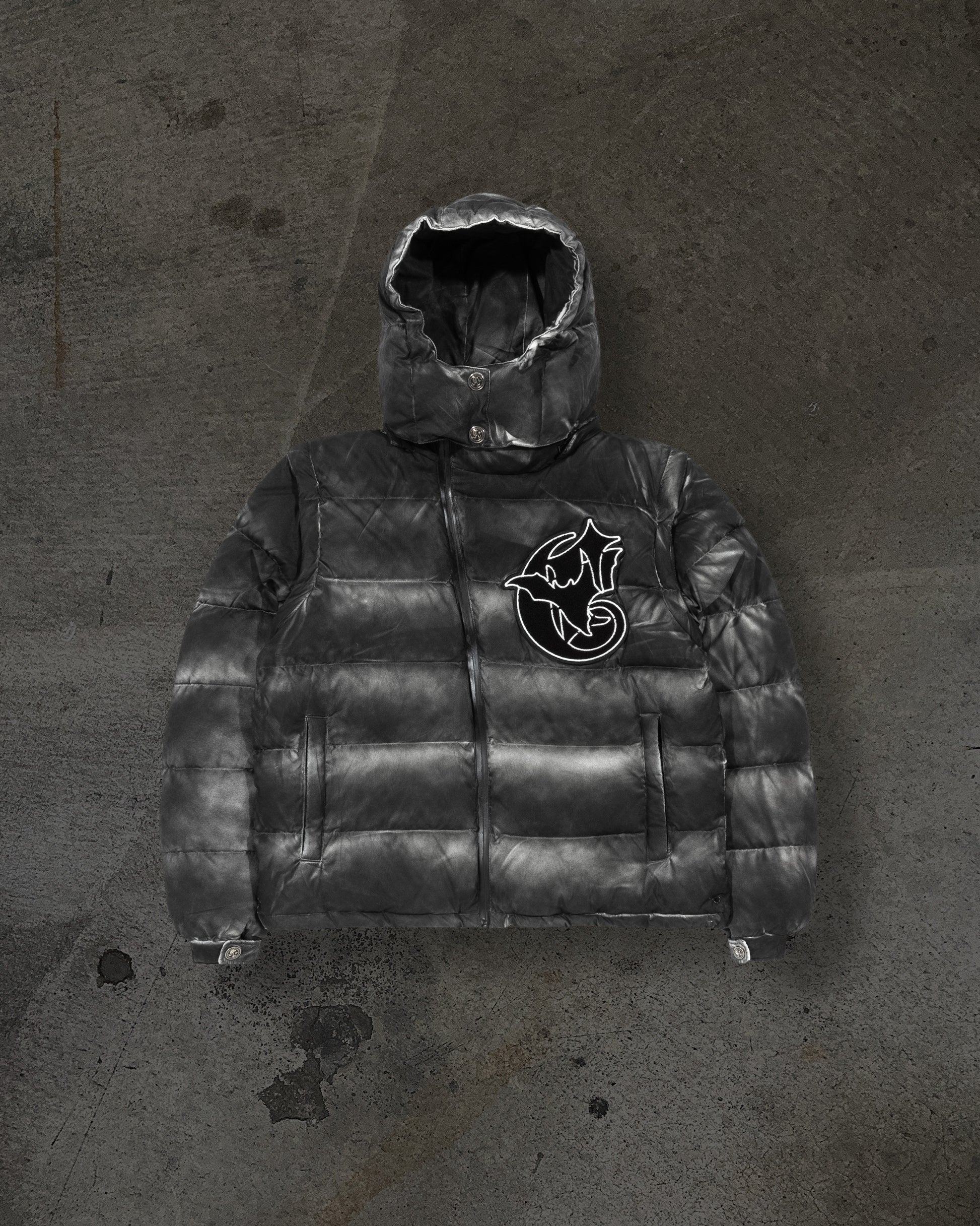 CORVIDITCH WASHED PUFFER (COAL)-IYAMIUIO