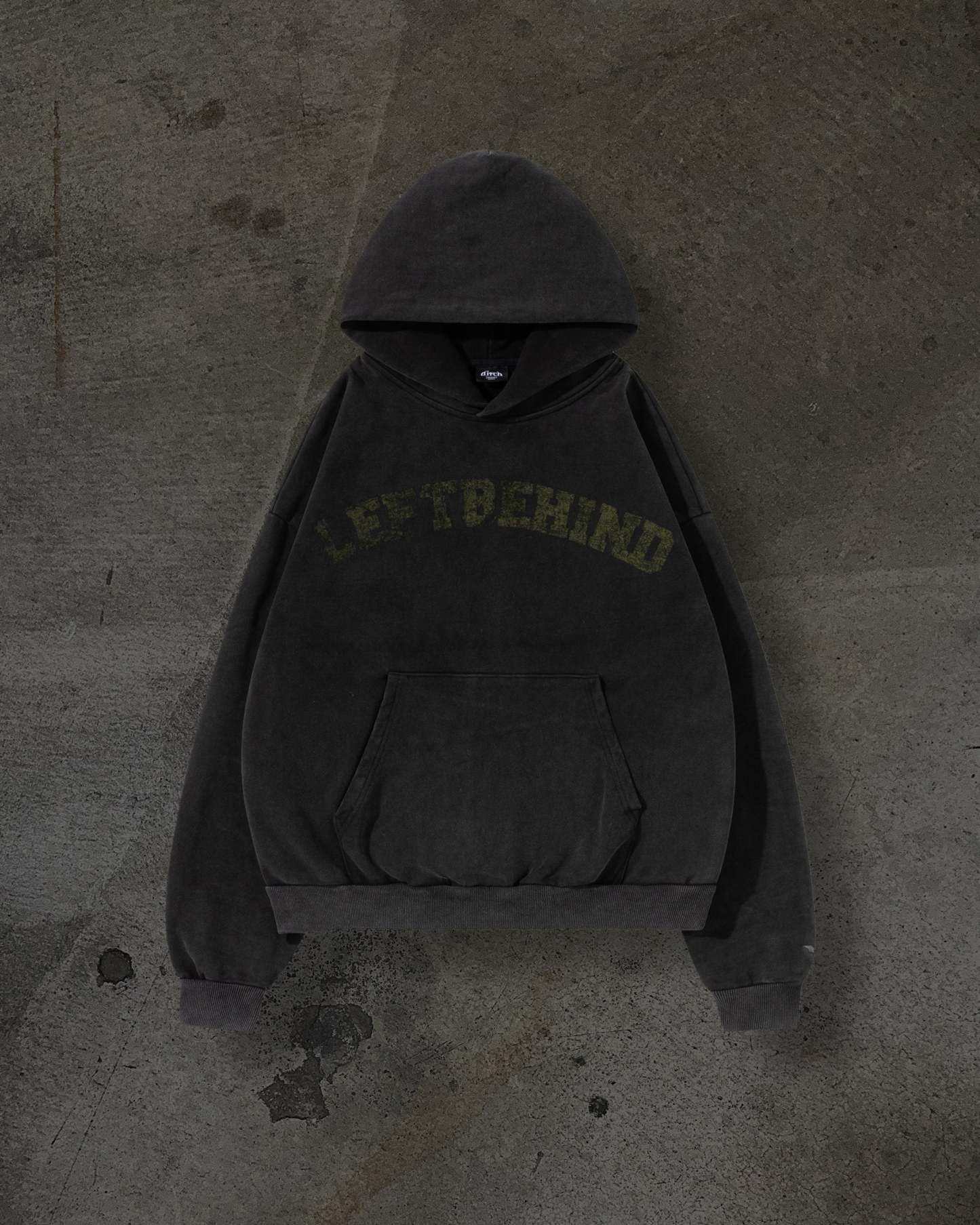 LEFTBEHIND COLLEGE PULLOVER (COAL)-IYAMIUIO