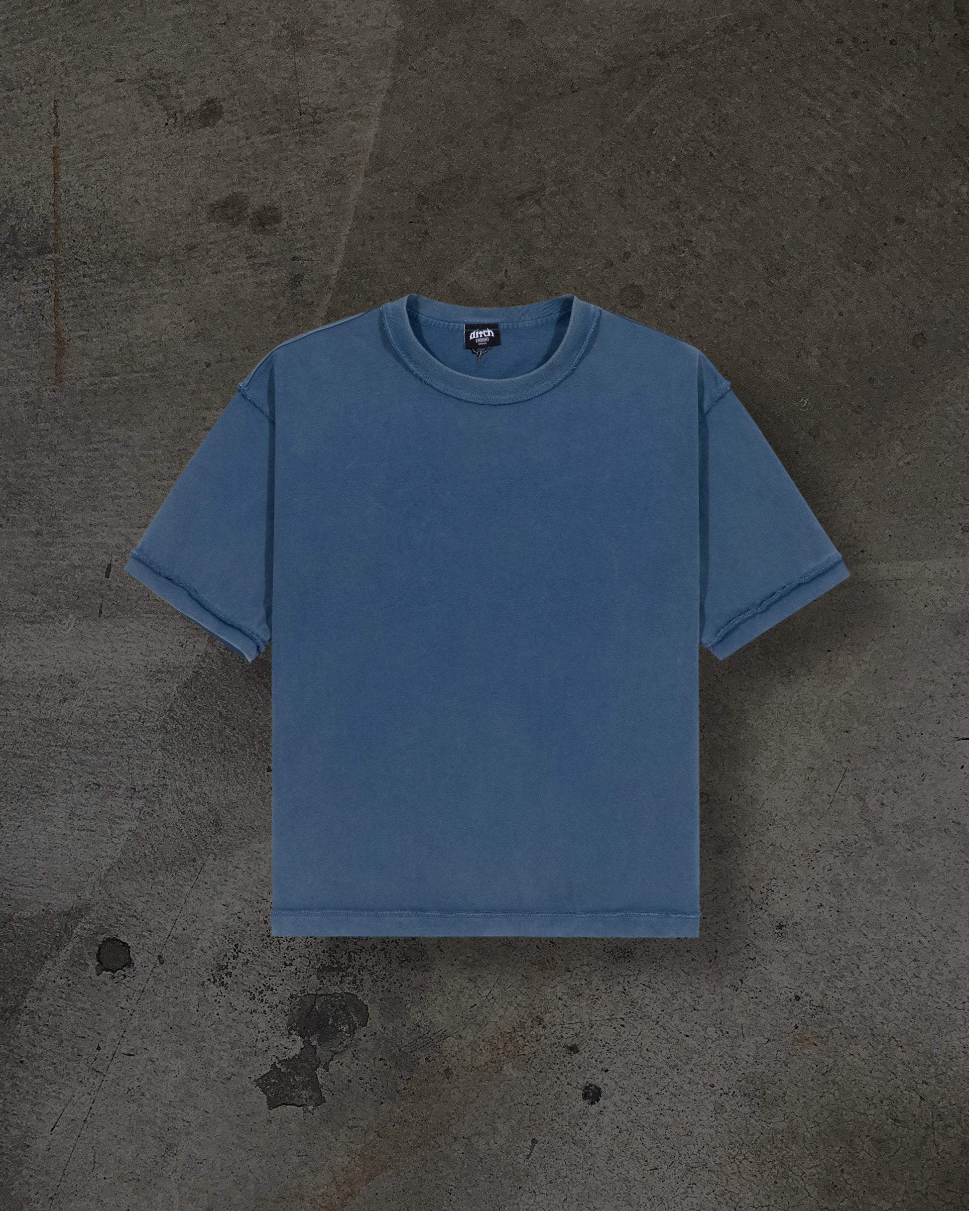 HEAVY BLANK TEE (RAIN)-IYAMIUIO