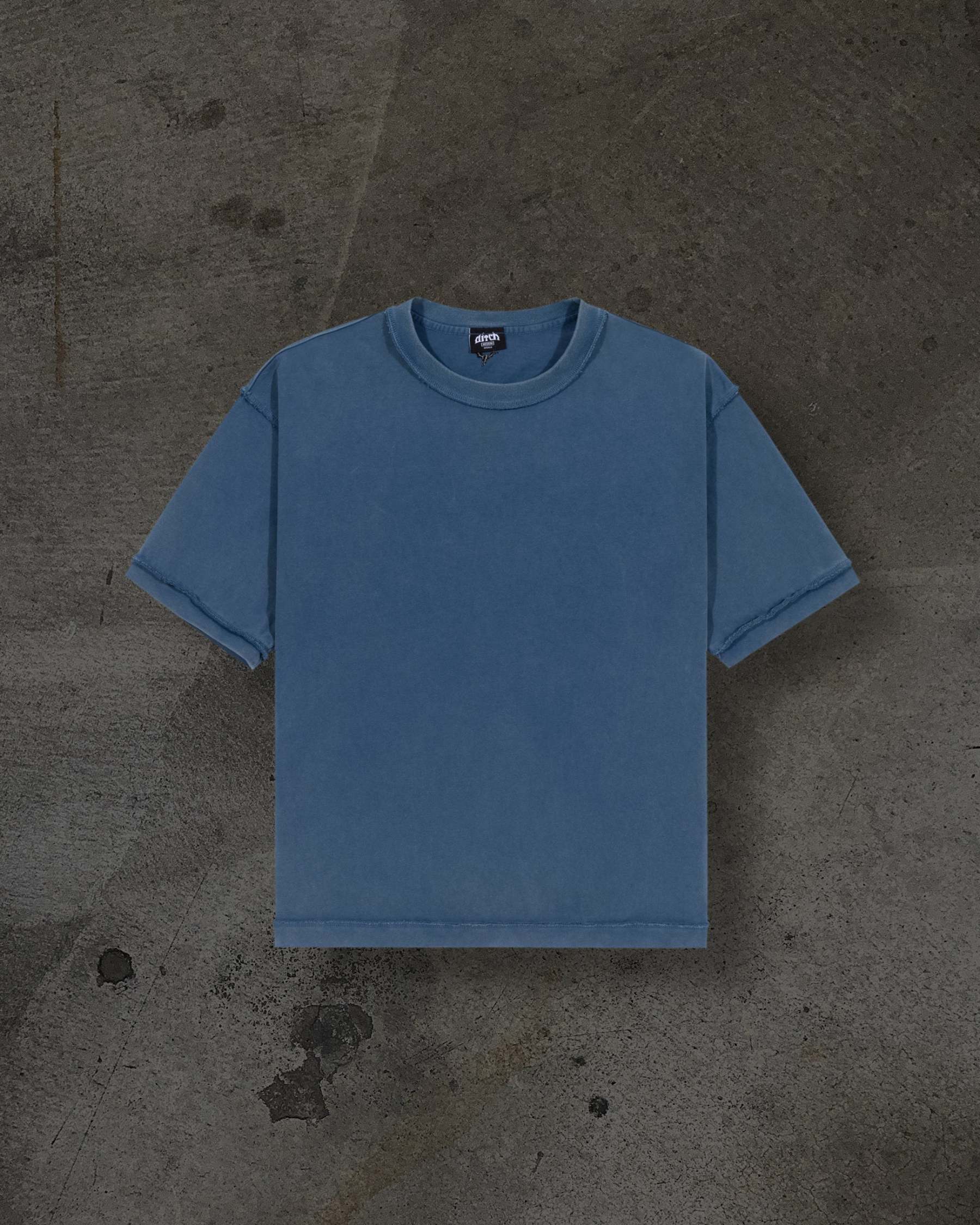HEAVY BLANK TEE (RAIN)-IYAMIUIO