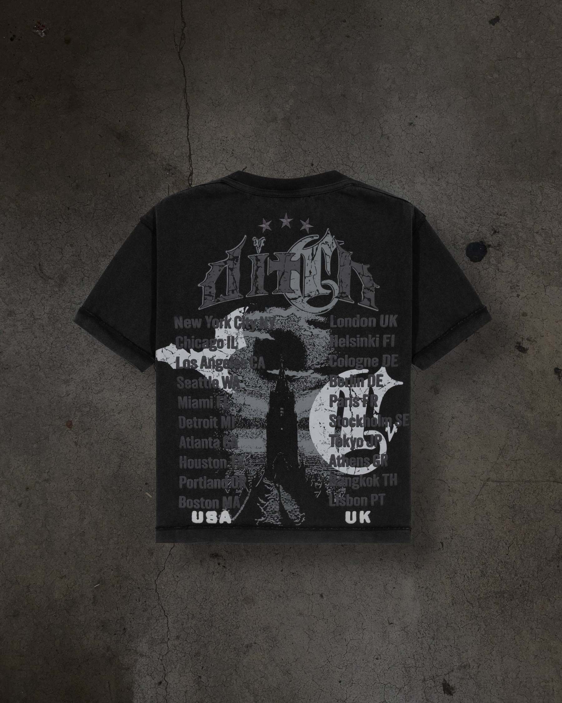 CORVIDITCH TOUR TEE (COAL)-IYAMIUIO