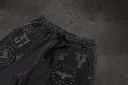CORVIDITCH POCKET SWEATS (COAL)-IYAMIUIO