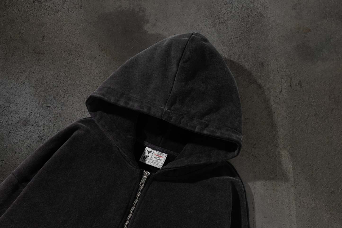 CORVIDITCH POCKET ZIPUP (COAL)-IYAMIUIO