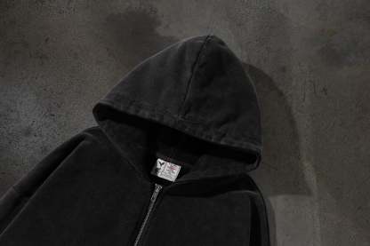 CORVIDITCH POCKET ZIPUP (COAL)-IYAMIUIO